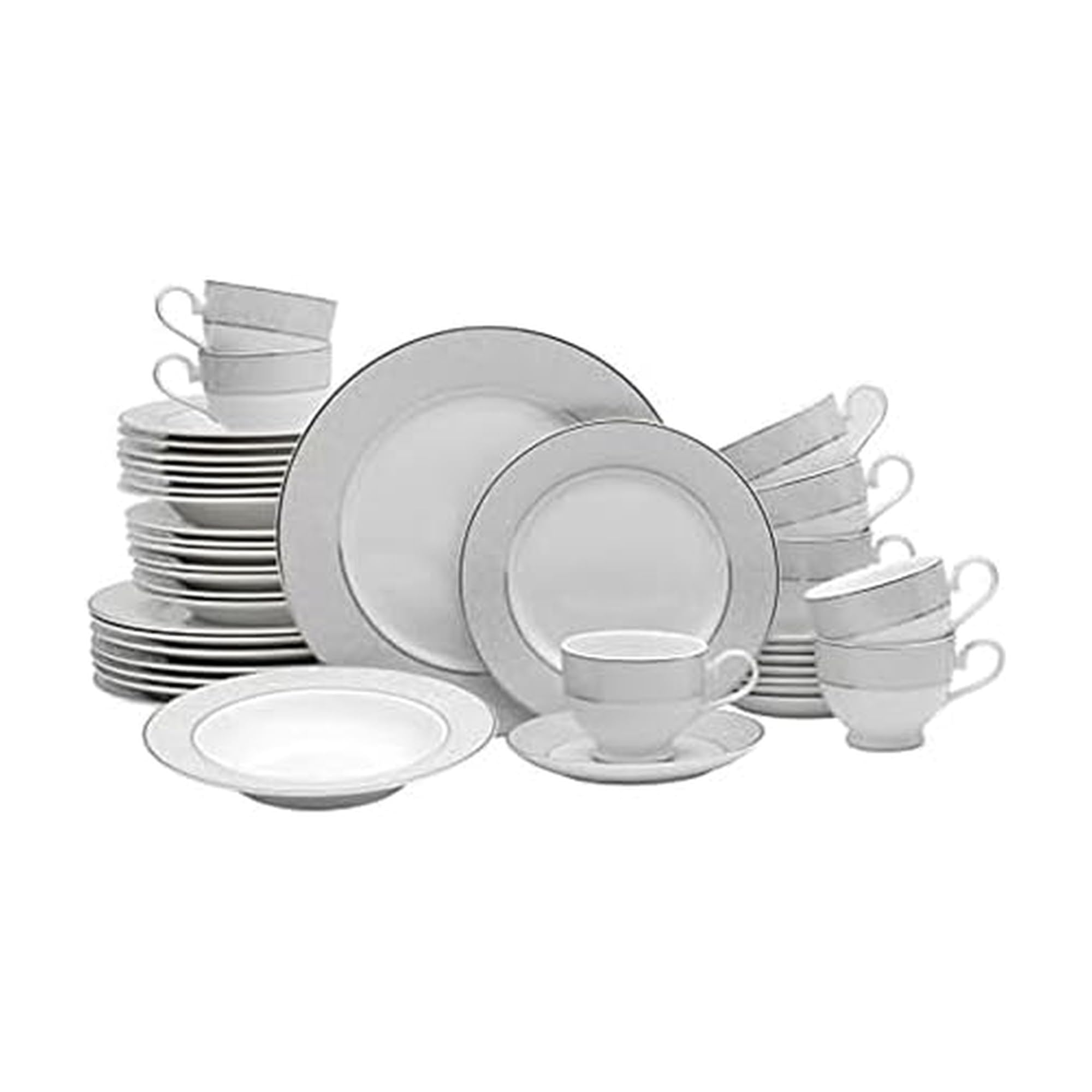 Amazon.com | Mikasa Parchment 40-Piece Dinnerware Set, Service for